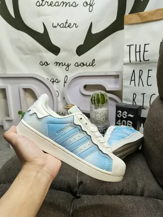 Adidas Superstar Pastel Pink Shell-Toe Lifestyle Sneakers 14