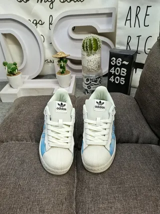Adidas Superstar Pastel Pink Shell-Toe Lifestyle Sneakers 19