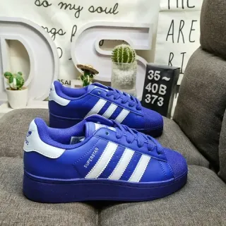 Adidas Superstar Royal Blue and White Lifestyle Sneakers