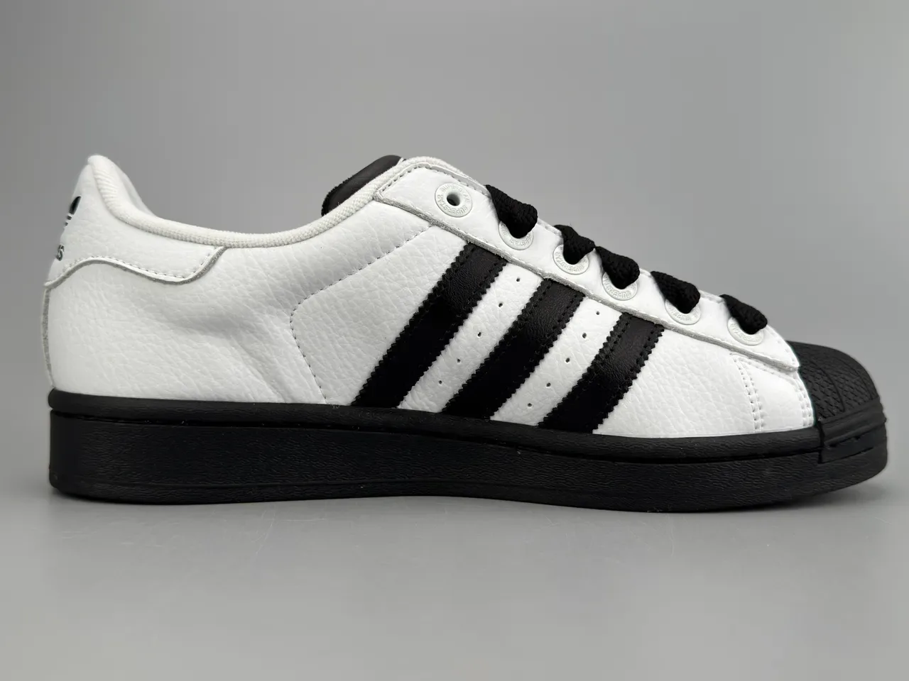 Adidas Superstar White and Black Lifestyle Sneakers 10