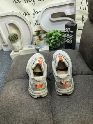 Adidas TERREX Beige Orange Three-Stripe Side Panel Lifestyle Sneakers 8