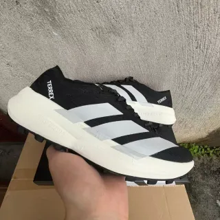 Adidas TERREX Lightstrike Pro Black White Trail Running Shoes