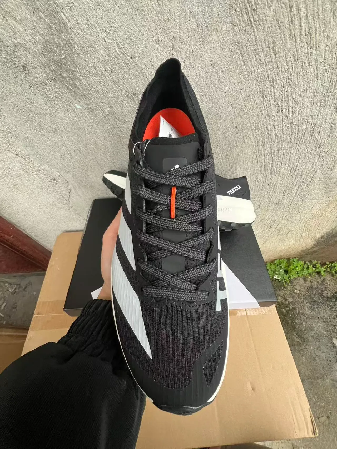 Adidas TERREX Lightstrike Pro Black White Trail Running Shoes 2