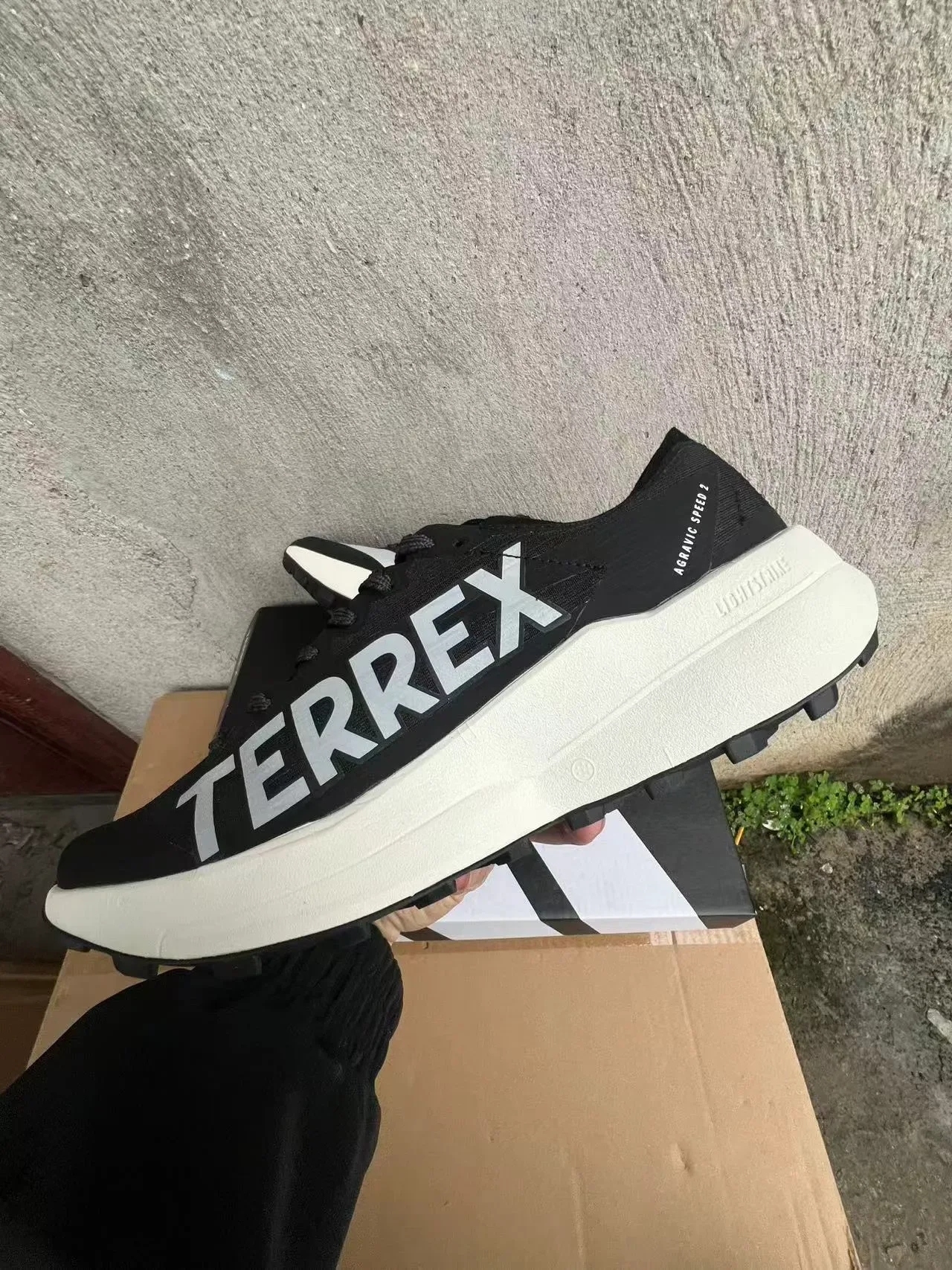 Adidas TERREX Lightstrike Pro Black White Trail Running Shoes 3