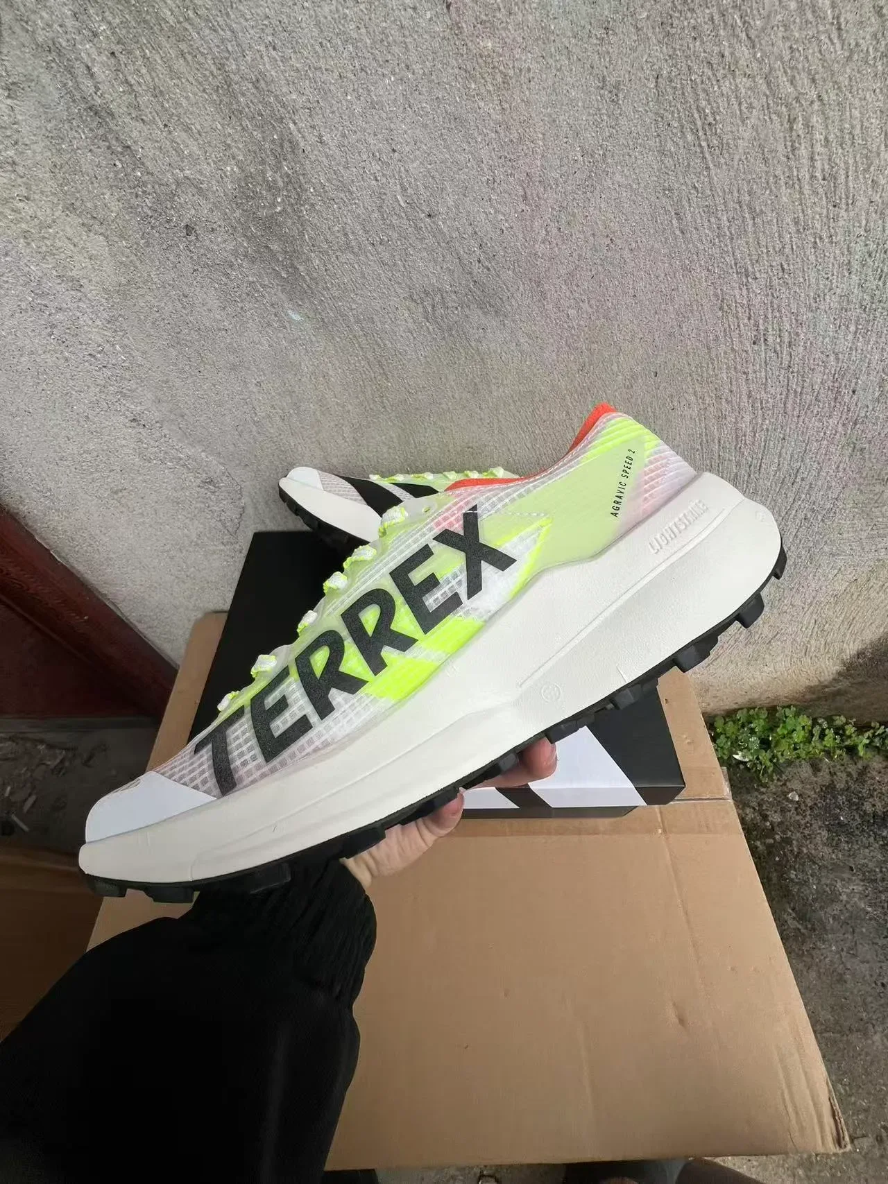 Adidas TERREX Lightstrike Pro Black White Trail Running Shoes 19
