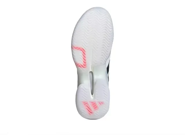 Adidas White Black Breathable Mesh Upper Three-Stripe Side Branding Sneakers 2