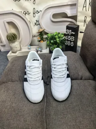 Adidas White Black Quilted Synthetic Upper Three Stripes Lifestyle Sneakers 10