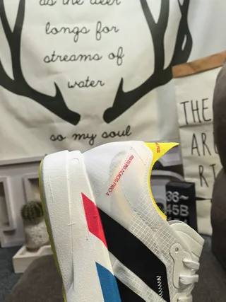 Adidas White Multicolor Low-Top Performance-Inspired Running Shoes 3