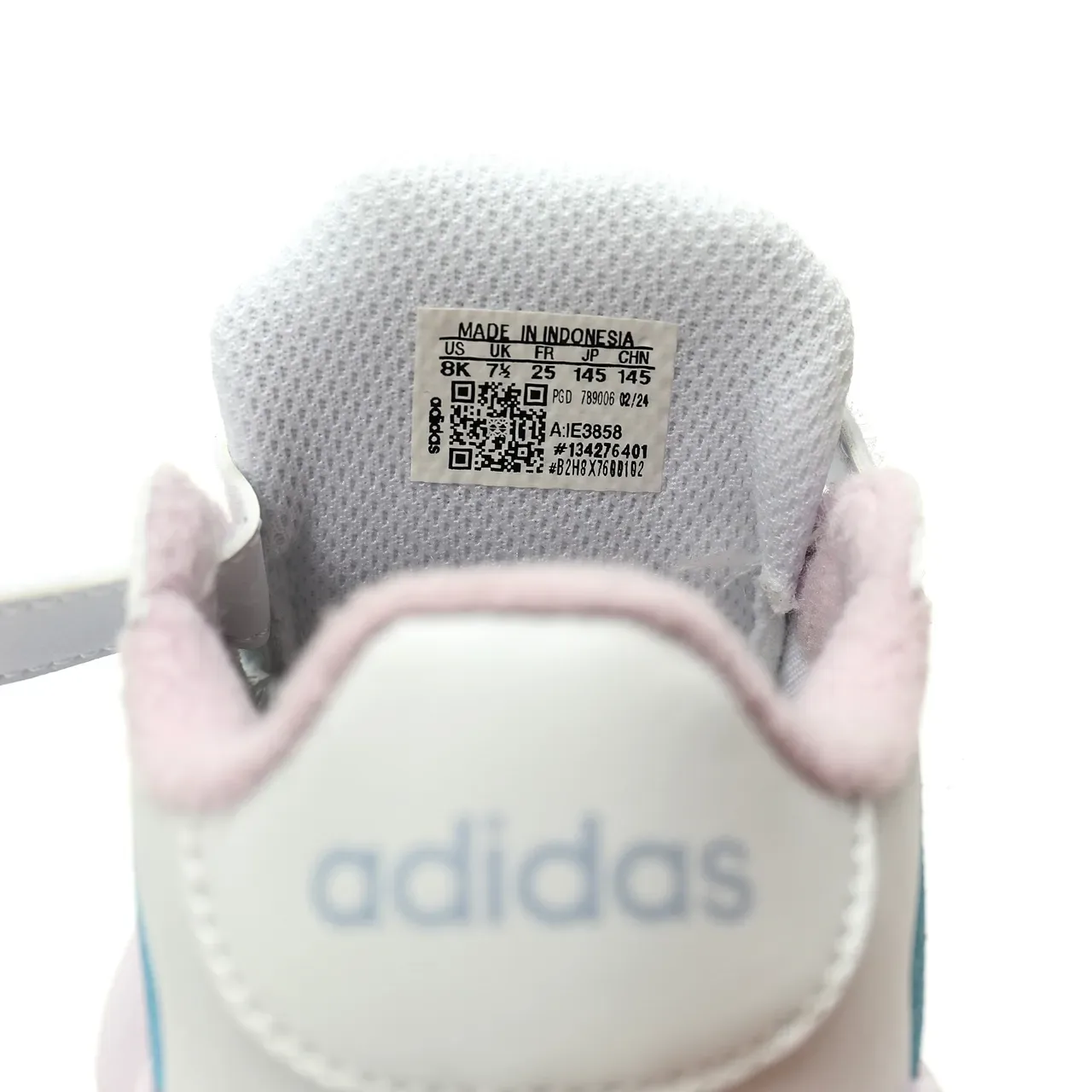 Adidas White Orange Velcro Strap Closure Three-Stripe Side Panel Lifestyle Sneakers 10