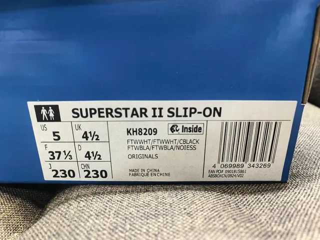 Adidas Chaussures Lifestyle Blanches à Enfiler avec Sangle Croisée Élastique 2