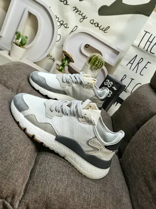 Adidas White Yellow Midsole Three-Stripe Side Panel Chunky Sneakers 17