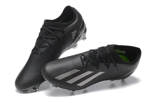 Adidas X Speedflow Black Silver Firm-Ground Soccer Shoes 2
