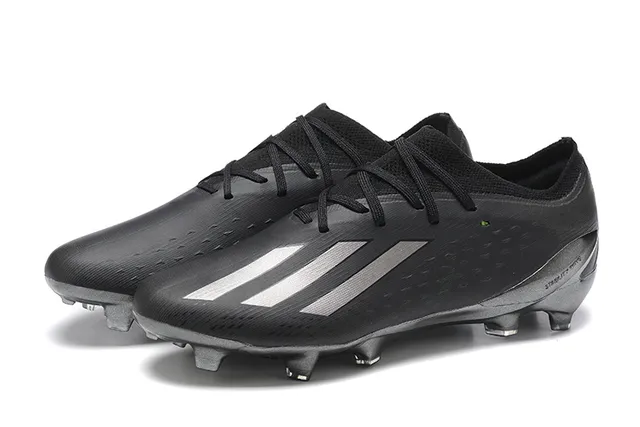 Adidas X Speedflow Black Silver Firm-Ground Soccer Shoes 8