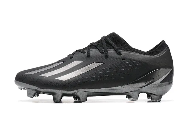 Adidas X Speedflow Black Silver Firm-Ground Soccer Shoes 10