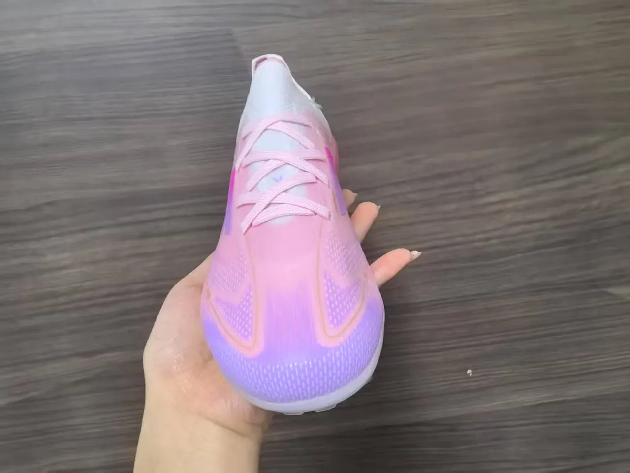 Adidas X Speedflow Gradient Pink Firm-Ground Soccer Shoes 9