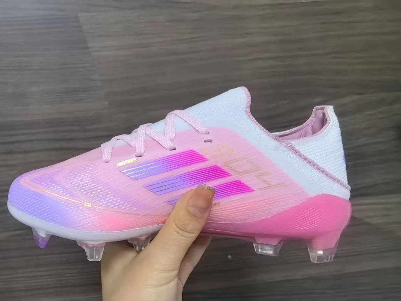 Adidas X Speedflow Gradient Pink Firm-Ground Soccer Shoes 13