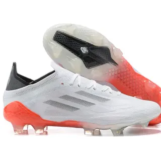 Adidas X Speedflow White Orange Black Firm-Ground Soccer Shoes