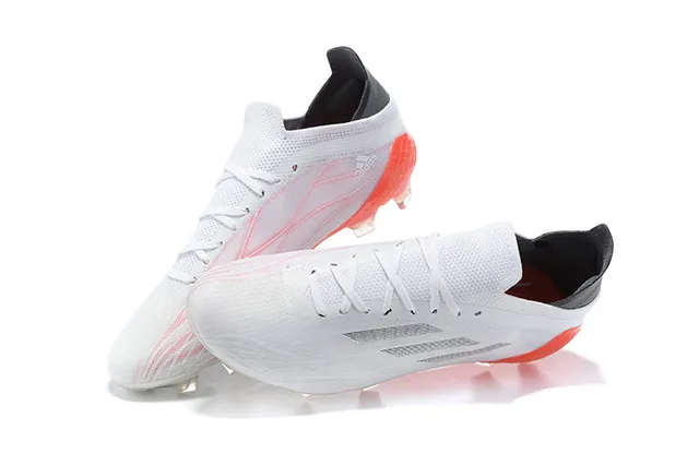 Adidas X Speedflow White Orange Black Firm-Ground Soccer Shoes 2