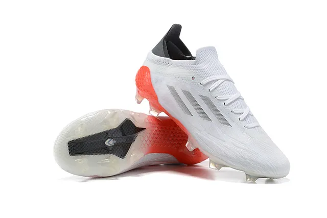 Adidas X Speedflow White Orange Black Firm-Ground Soccer Shoes 6