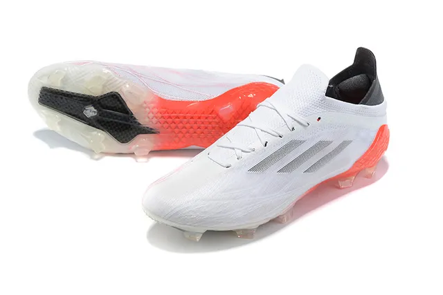 Adidas X Speedflow White Orange Black Firm-Ground Soccer Shoes 7