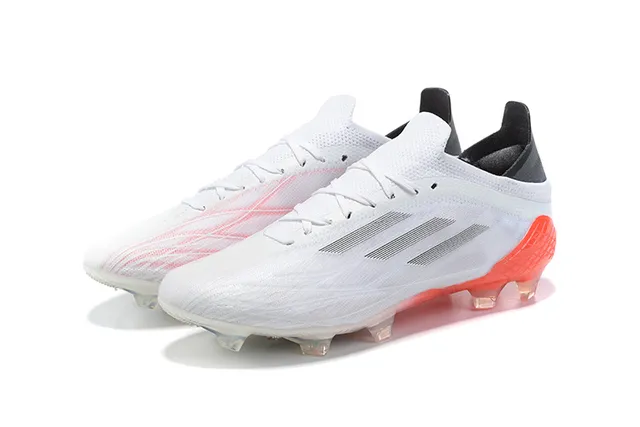 Adidas X Speedflow White Orange Black Firm-Ground Soccer Shoes 8