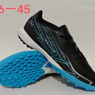 Adidas X Speedportal Hyperfast Black White Blue Artificial-Grass Soccer Shoes
