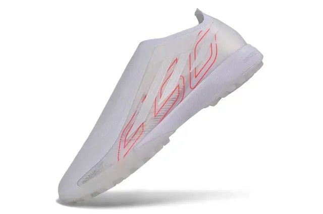 Adidas X Speedportal Blanc Orange Chaussures de Football Turf 3