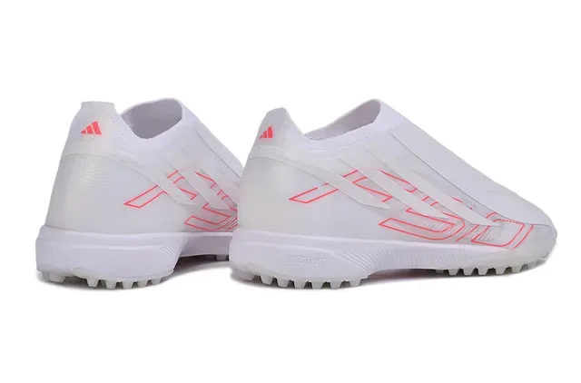 Adidas X Speedportal Blanc Orange Chaussures de Football Turf 5
