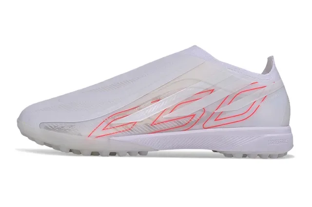 Adidas X Speedportal Blanc Orange Chaussures de Football Turf 7