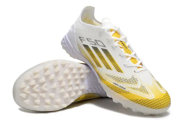 Adidas X Speedportal White Yellow Turf Soccer Shoes 4