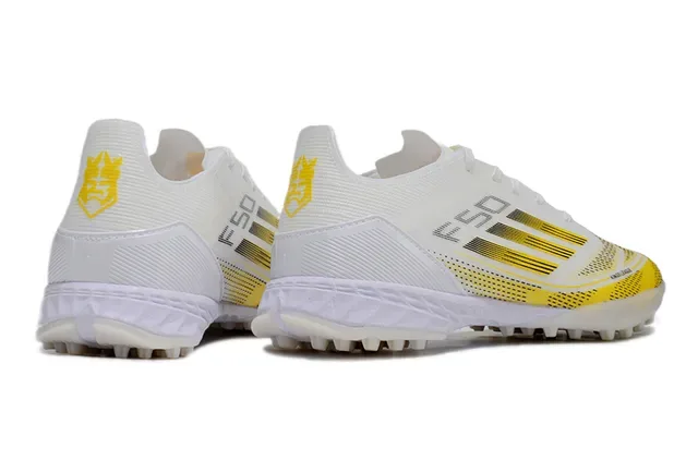 Adidas X Speedportal White Yellow Turf Soccer Shoes 5