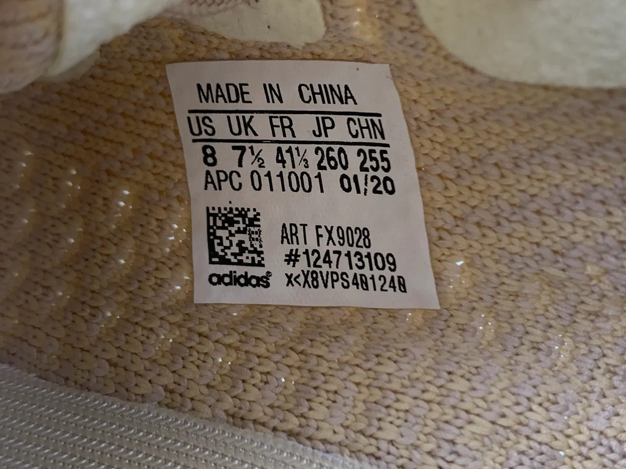 Adidas Yeezy Boost 350 Beige and Pale Yellow Lifestyle Sneakers 4