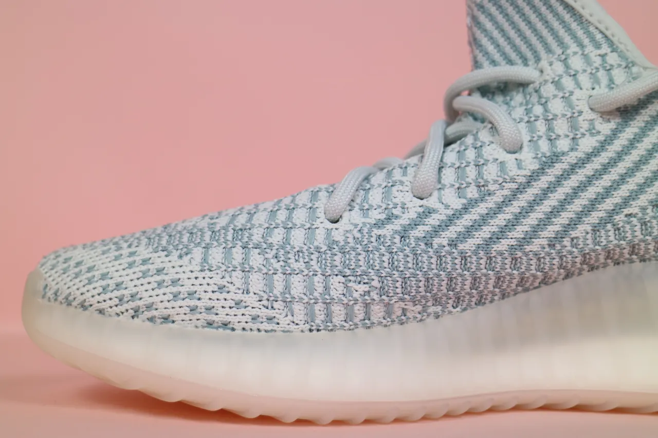Adidas Yeezy Boost 350 V2 Pastel Mint Blue Lifestyle Sneakers 3