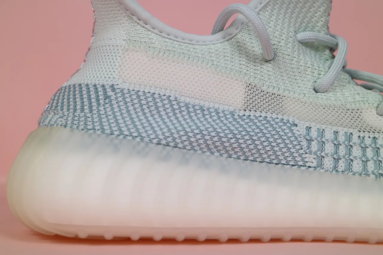 Adidas Yeezy Boost 350 V2 Pastel Mint Blue Lifestyle Sneakers 5