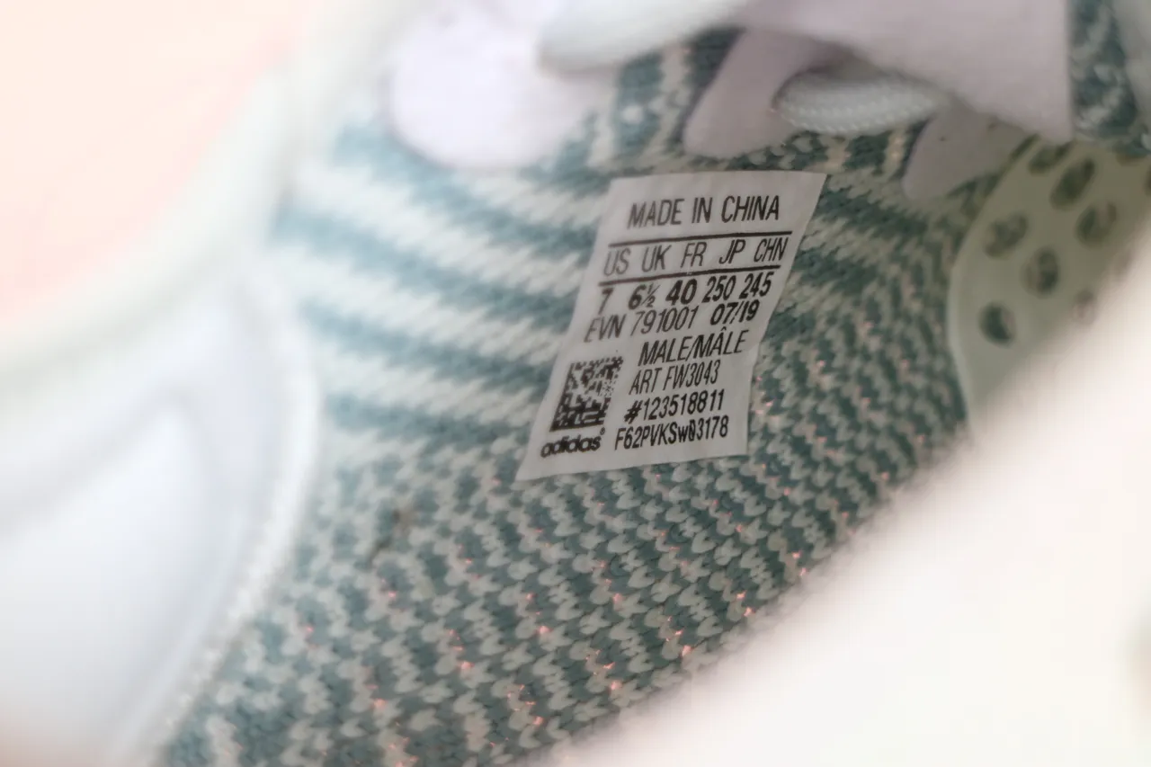 Adidas Yeezy Boost 350 V2 Pastel Mint Blue Lifestyle Sneakers 16