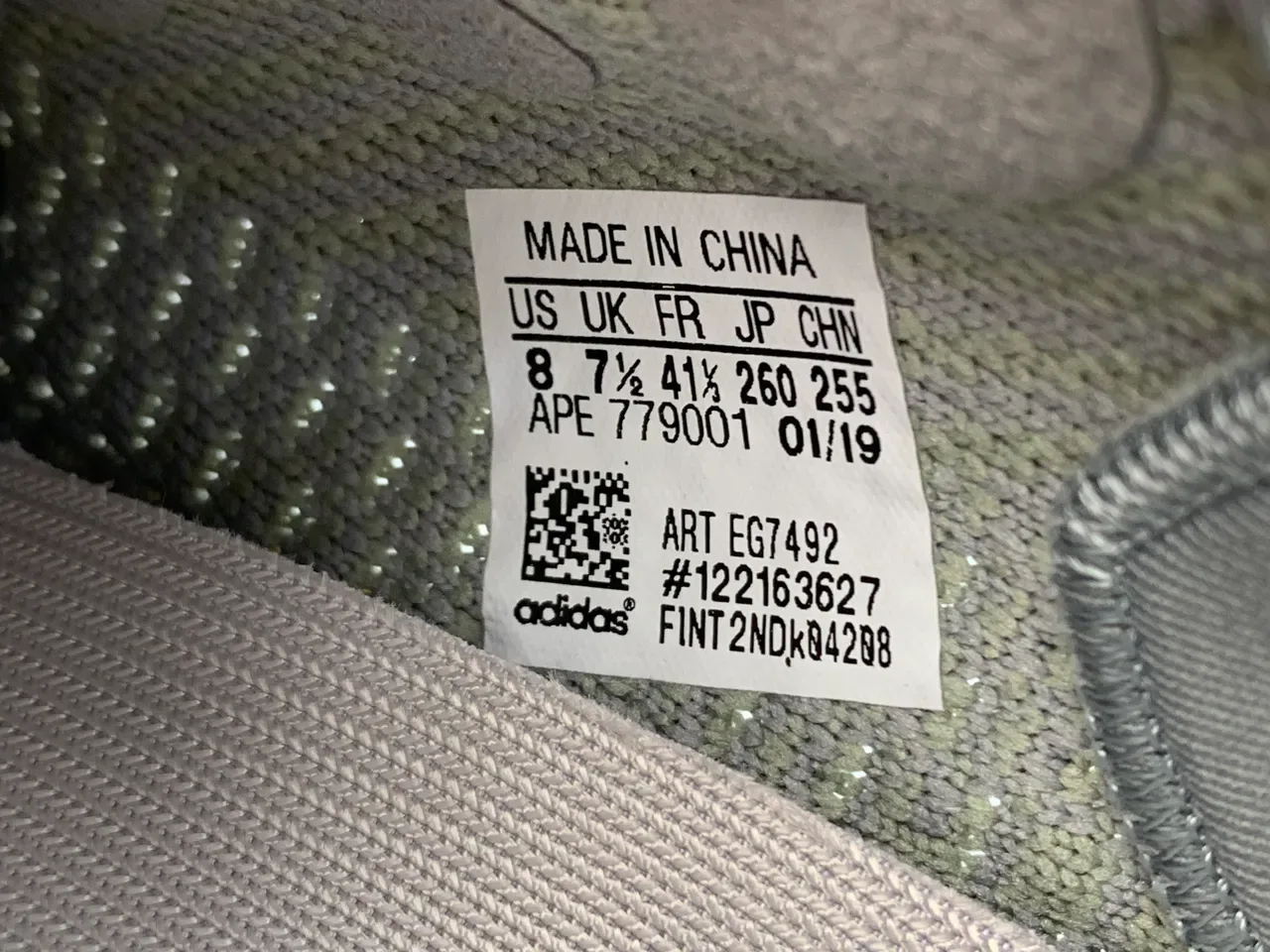 Adidas Yeezy Boost 350 V2 Sage Gray Orange Lifestyle Sneakers 4