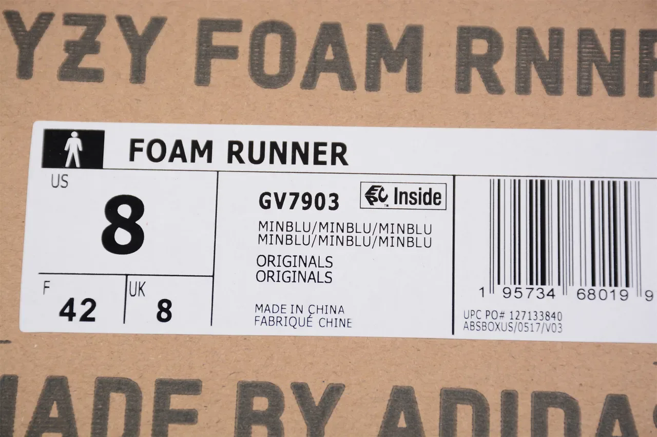 Adidas Yeezy Foam Runner Charcoal Gray Lifestyle Sneakers 2