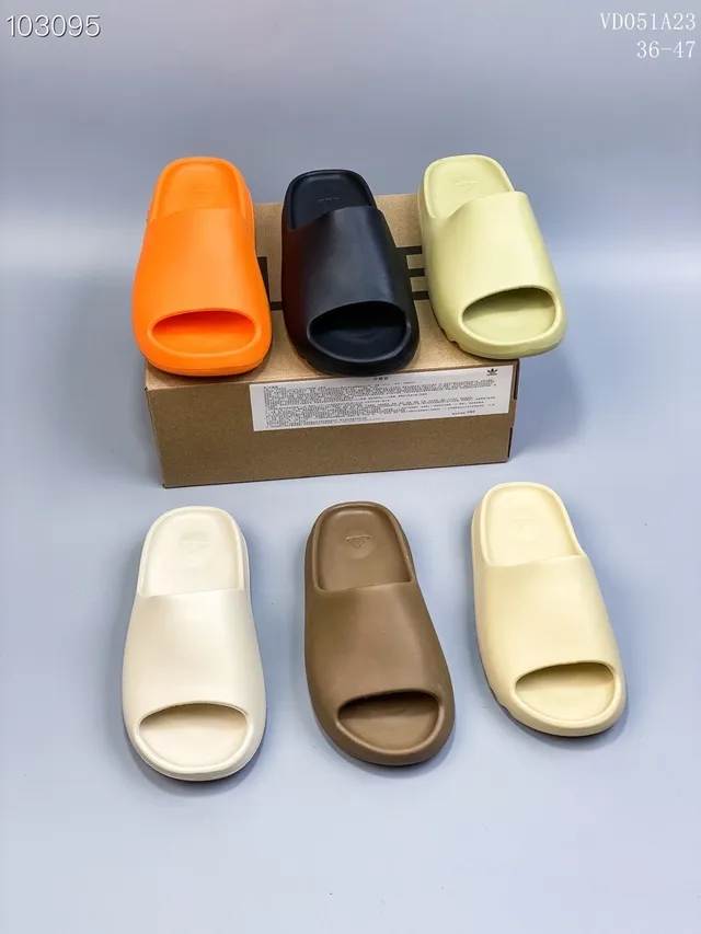 Adidas Yeezy Slide Pale Yellow Slippers 2