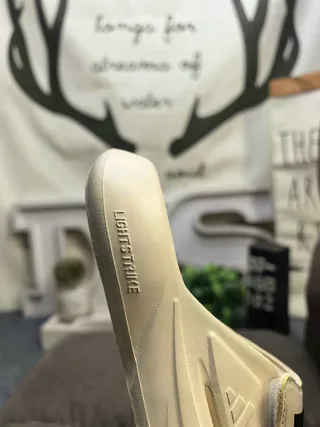 Adidas Yeezy Slide White Black Slippers 3