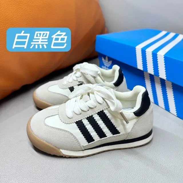 Adidas Yellow Black Retro Runner Suede Upper Lifestyle Sneakers 4
