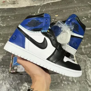 Air Jordan 1 High Union Los Angeles 皇家蓝黑白篮球鞋