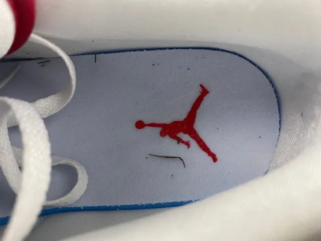 Air Jordan 1 Low Elephant White Black Red Lifestyle Sneakers 11