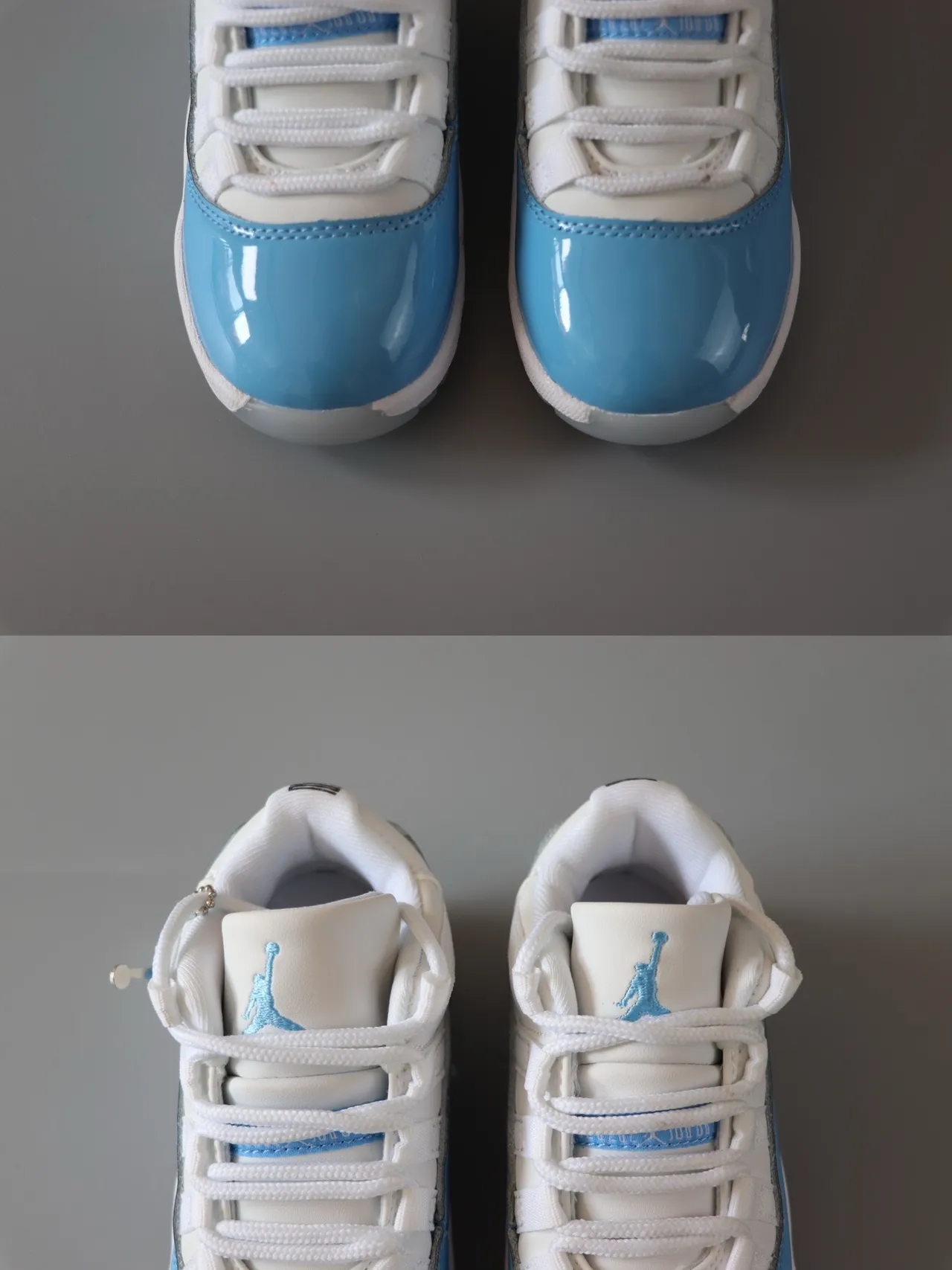 Chaussures de basketball Air Jordan 11 bleu marine et blanc 20