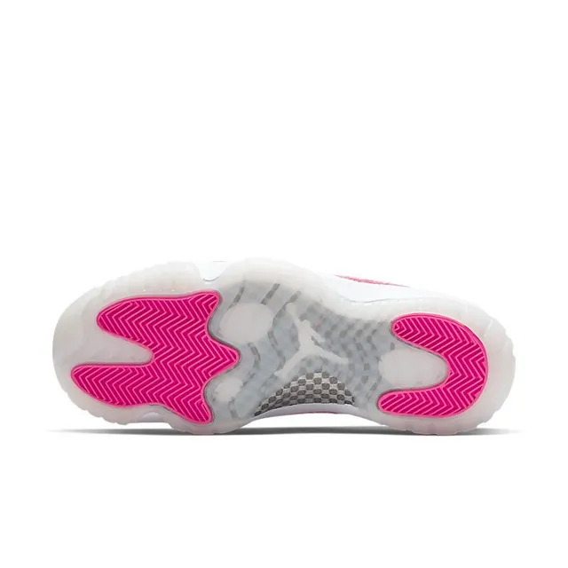 Air Jordan 11 White Pink Snakeskin Basketball Shoes 6