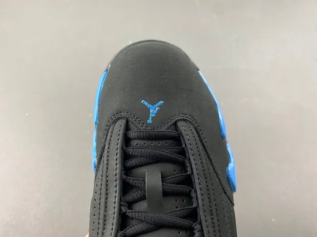 Air Jordan 14 Black Blue Basketball Shoes 5