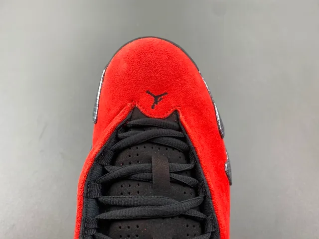 Air Jordan 14 Red Black Ferrari Collaboration Basketball Shoes 5