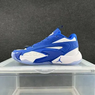 Air Jordan 37 Blue White Sculpted Layered Upper Basketball Shoes