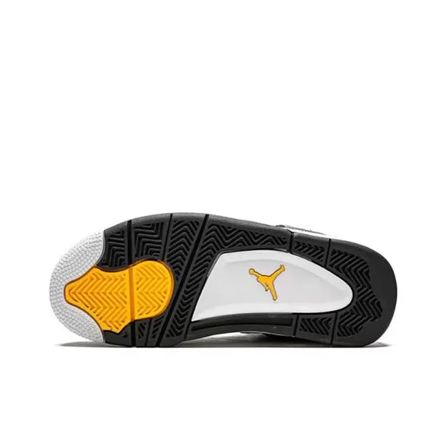 Air Jordan 4 Gray White Black Basketball Shoes 2