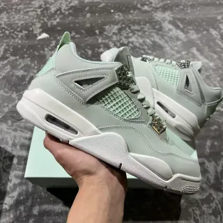 Air Jordan 4 Mint Green Basketball Shoes