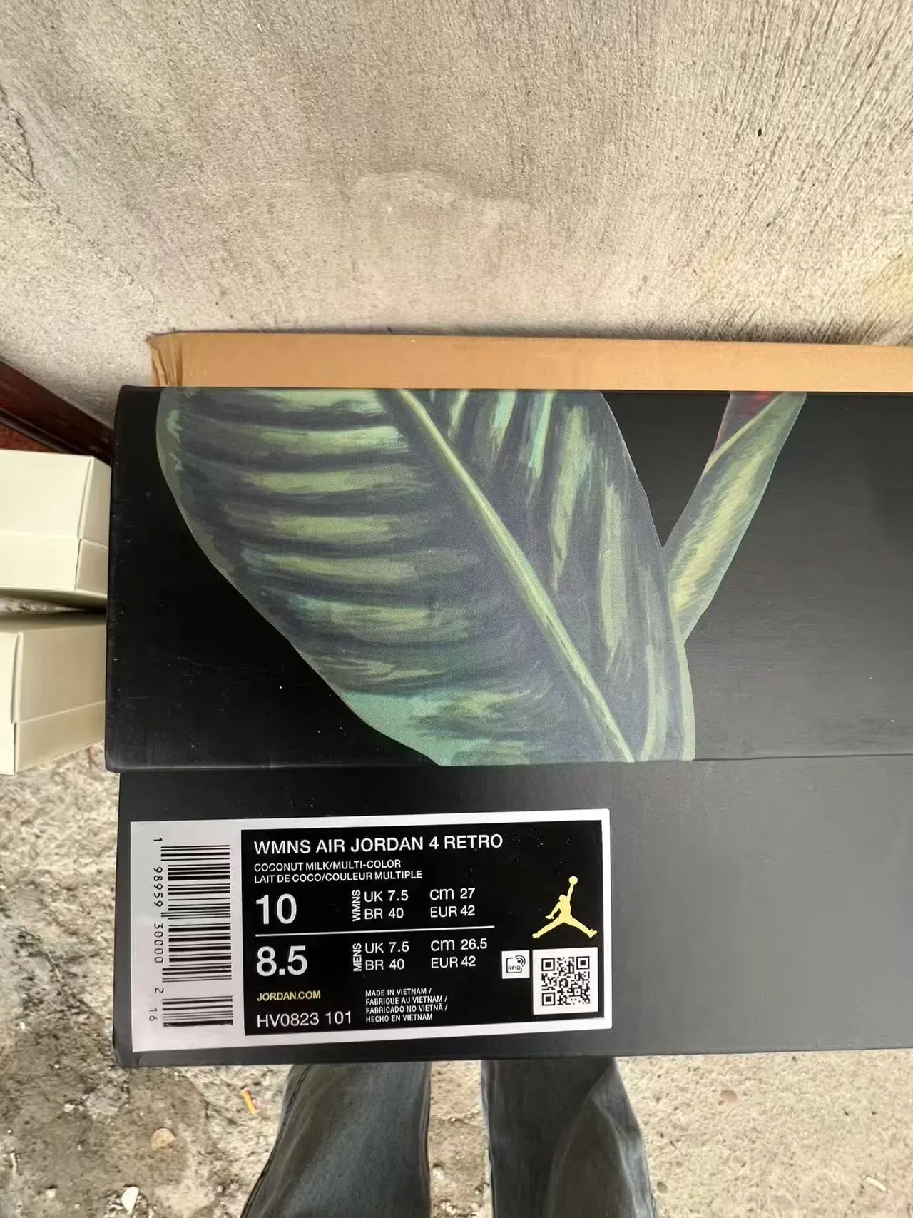 Air Jordan 4 Off-White e Laranja Tênis de Basquete 10